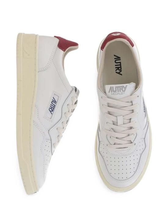 26FW 오트리 메달리스트 로우 스니커즈 AULMBJ01 WHITE - AUTRY