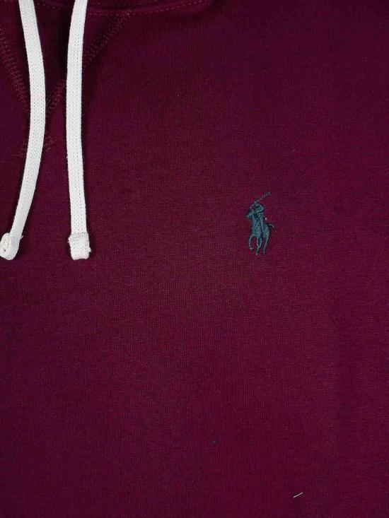 26FW 폴로 랄프로렌 포니로고 자수 후드 티셔츠 710766778025CLASSICWINE Red - POLO RALPH LAUREN