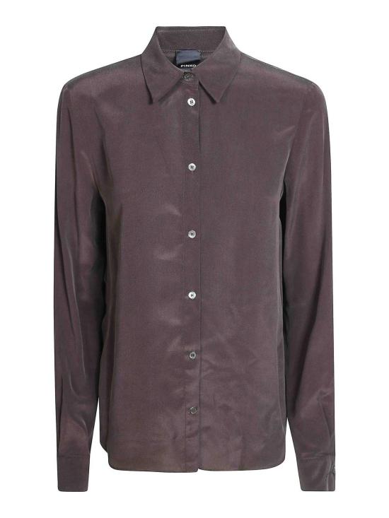 26FW 핑코 셔츠 105593A3L1L72 Brown