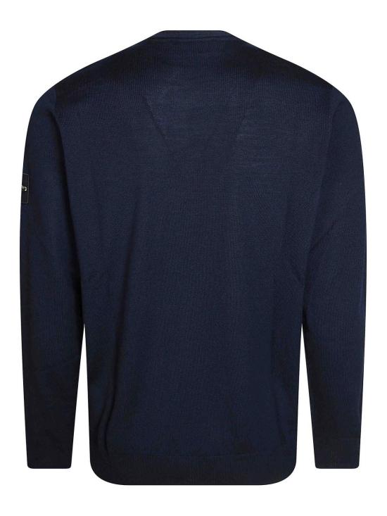 26FW 스톤 아일랜드 라이트 RWS 퓨어 울 크루넥 스웨터 L2S155100071S00C4V0020 BLUE - STONE ISLAND