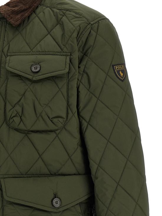 26FW 폴로 랄프로렌 패딩 비튼  재킷 (녹색) - POLO RALPH LAUREN