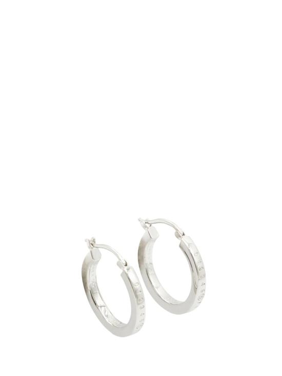 26FW MM6 메종마르지엘라 이어링 SM7VG0101S V0310 951 POLISHED PALLADIO DOM - MM6 MAISON MARGIELA