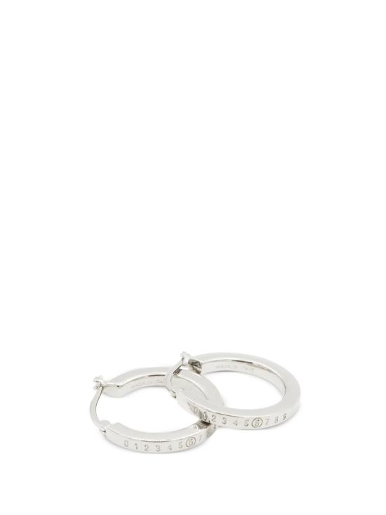 26FW MM6 메종마르지엘라 이어링 SM7VG0101S V0310 951 POLISHED PALLADIO DOM - MM6 MAISON MARGIELA