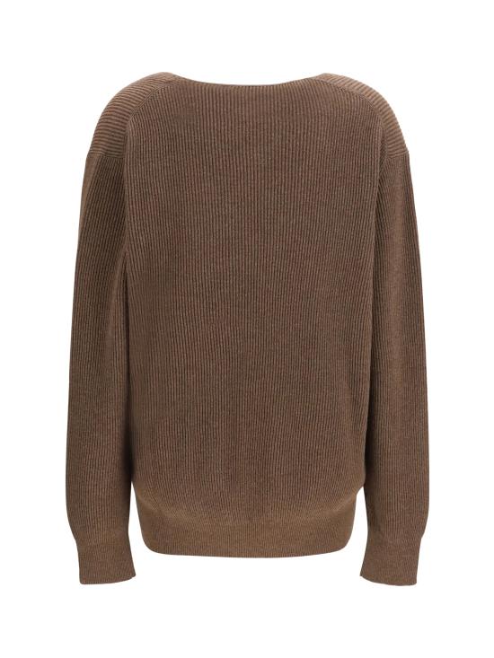 26FW 더로우 스웨터 R000612Y1041 BROWN