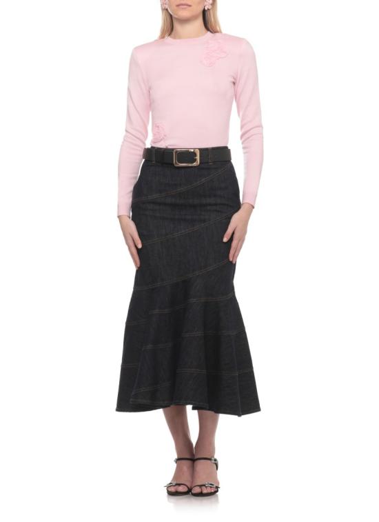 26FW 셀프 포트레이트 니트웨어 PF26068TAPPINK FLOWER KNITPINK - SELF PORTRAIT