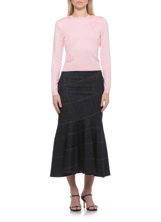 26FW 셀프 포트레이트 니트웨어 PF26068TAPPINK FLOWER KNITPINK - SELF PORTRAIT