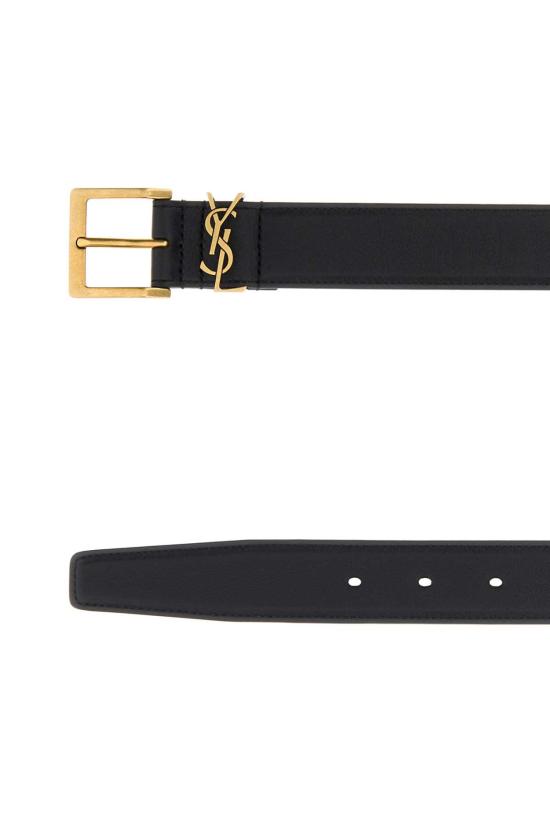 26FW 생로랑 벨트 864585BOO0W 1000 Black - SAINT LAURENT
