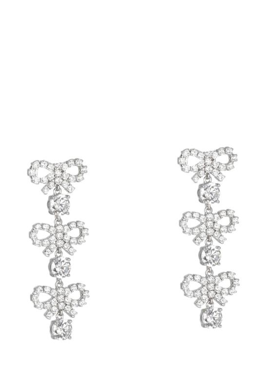 26SS 셀프 포트레이트 이어링 PF25612ESLBOW CRYSTALSILVER