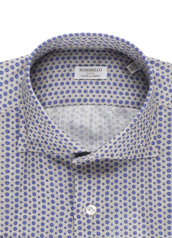 26SS 보리엘로 셔츠 22048 1MARECHIARO Blue - BORRIELLO