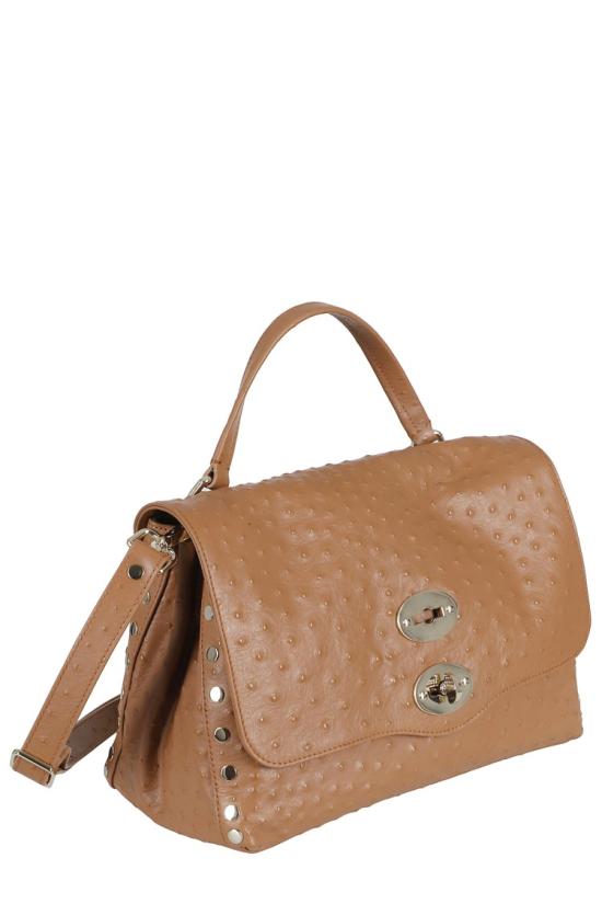 26SS 자넬라토 토트백 068010 2230000 S 098 Brown - ZANELLATO