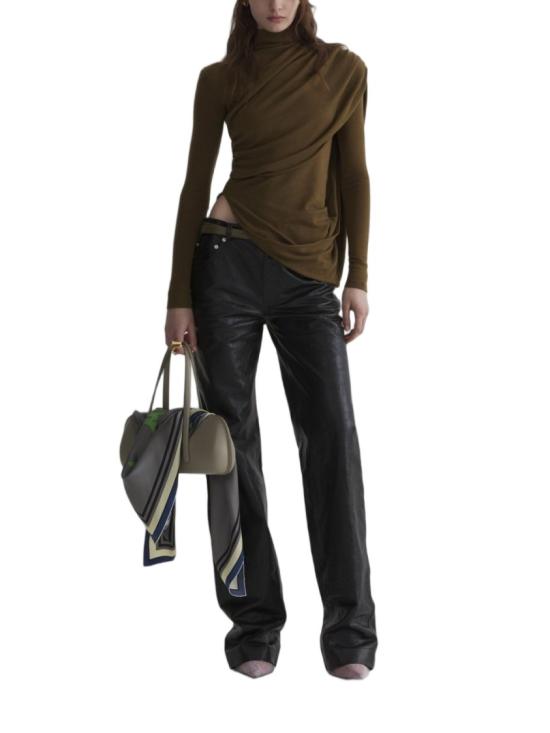 26FW 뮈글러 탑 26F1TO 09051038 5043 Green - MUGLER