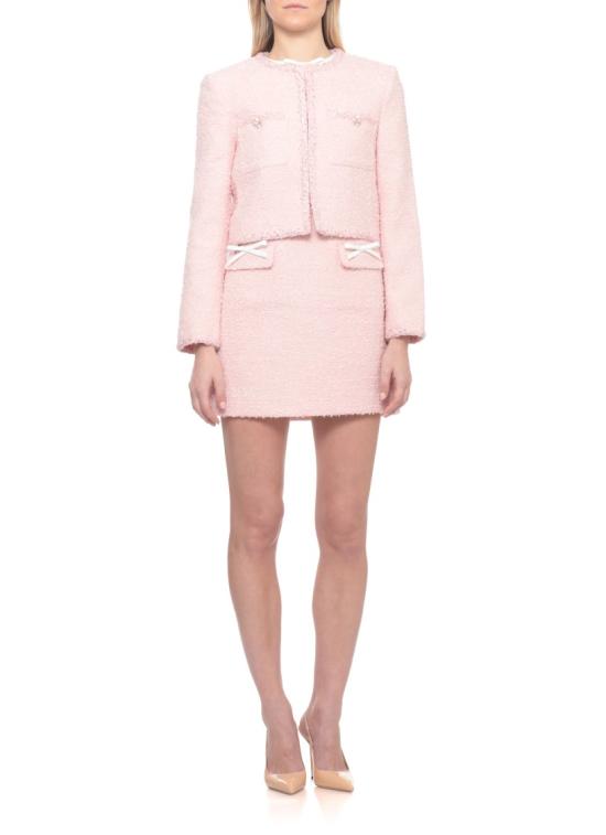 26FW 셀프 포트레이트 자켓 PF26112JPPINK BOUCLE JACKETPINK - SELF PORTRAIT