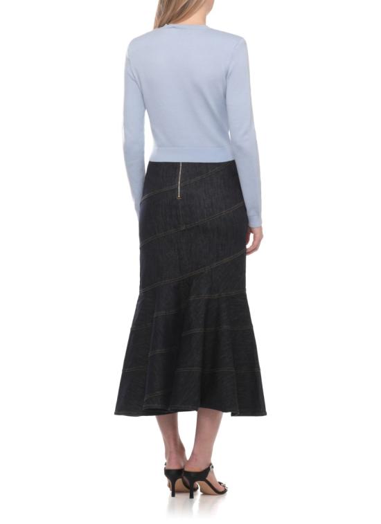 26FW 셀프 포트레이트 니트웨어 PF26068CBLBLUE FLOWER KNITBLUE - SELF PORTRAIT