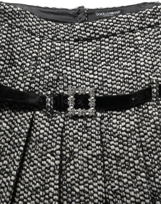 26FW 돌체앤가바나 미디 스커트 15798355231006 BLACK - DOLCE & GABBANA