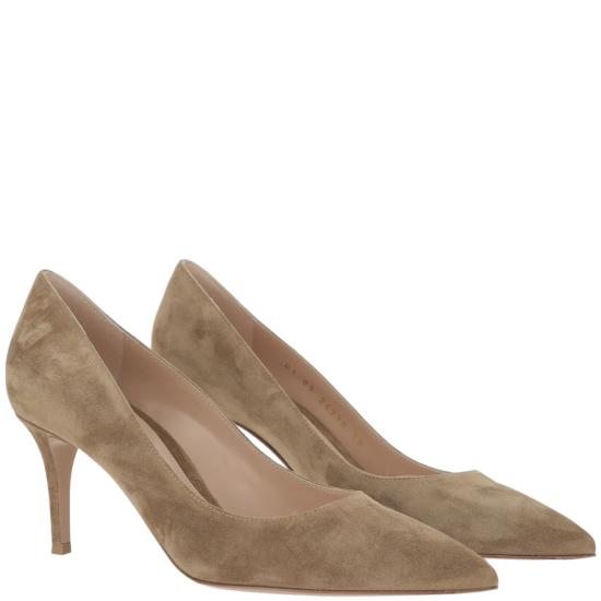 26FW 지안비토로시 힐/펌프스 G2677070RICCAMCAML Brown - GIANVITO ROSSI