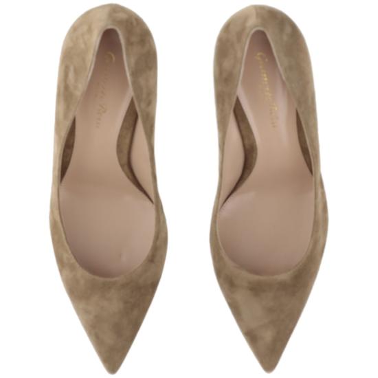 26FW 지안비토로시 힐/펌프스 G2677070RICCAMCAML Brown - GIANVITO ROSSI