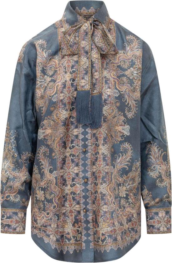26FW 짐머만 블라우스 9676TF261NAP BLUE