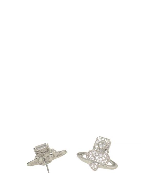 26SS 비비안웨스트우드 아그나타 실버 귀걸이 아그나타 실버 귀걸이 6201036H02P102P102 Silver - VIVIENNE WESTWOOD