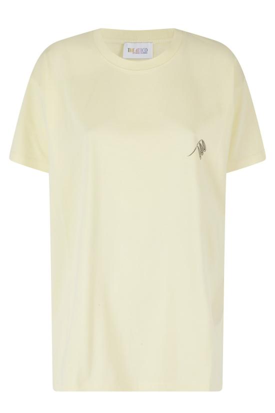 26SS 디 아티코 탑 260WCT00353 JJJ025PA 098 Yellow