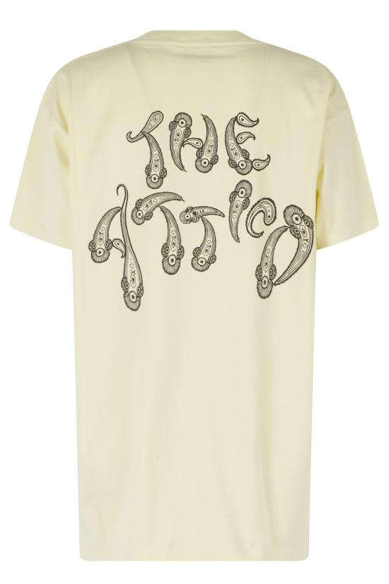26SS 디 아티코 탑 260WCT00353 JJJ025PA 098 Yellow - THE ATTICO