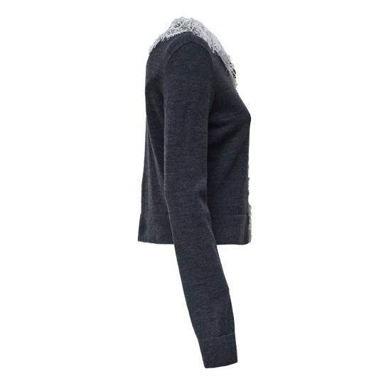 26FW 셀프 포트레이트 니트웨어 PF26134C Grey - SELF PORTRAIT