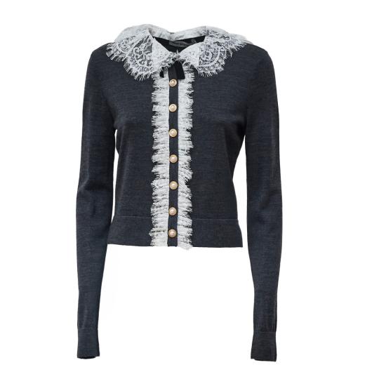 26FW 셀프 포트레이트 니트웨어 PF26134C Grey