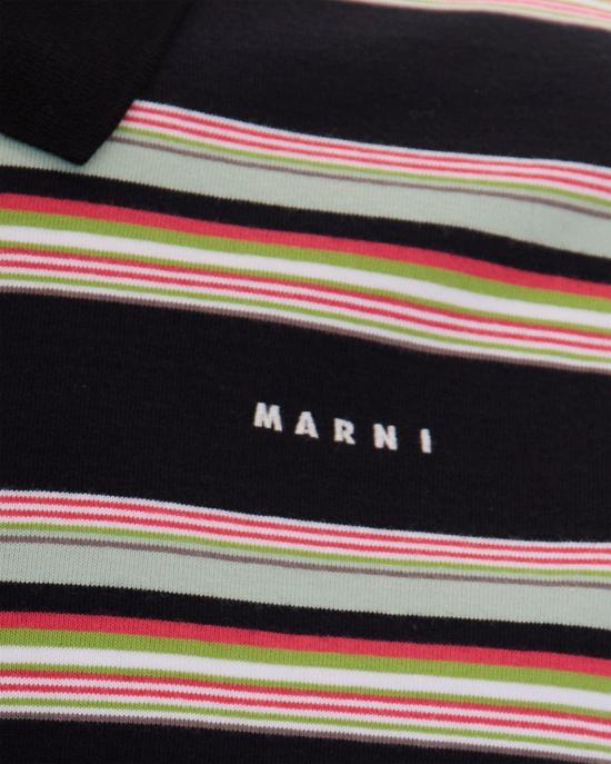 26FW 마르니 폴로 티셔츠 15817668821278 BLACK - MARNI