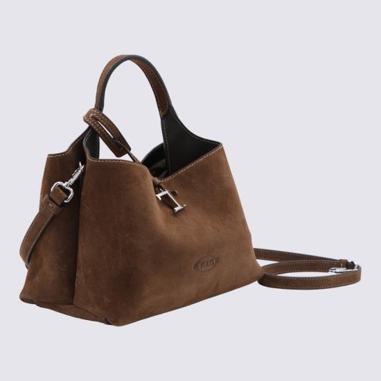 26FW 토즈 마이크로 토트백 XBWAPAEL000XBL246F Brown - TODS