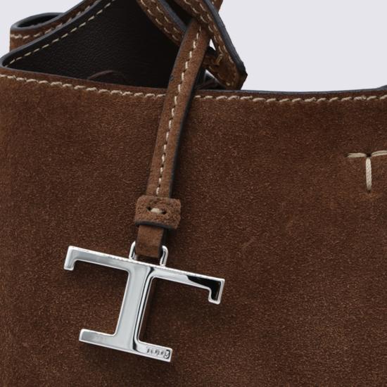 26FW 토즈 마이크로 토트백 XBWAPAEL000XBL246F Brown - TODS
