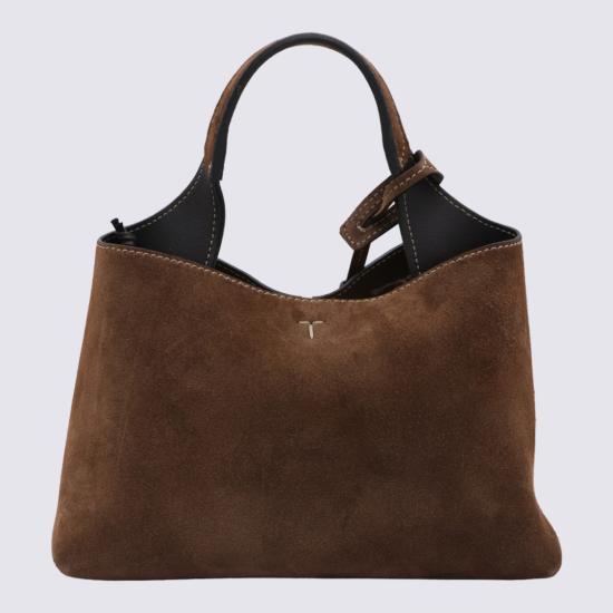 26FW 토즈 마이크로 토트백 XBWAPAEL000XBL246F Brown - TODS