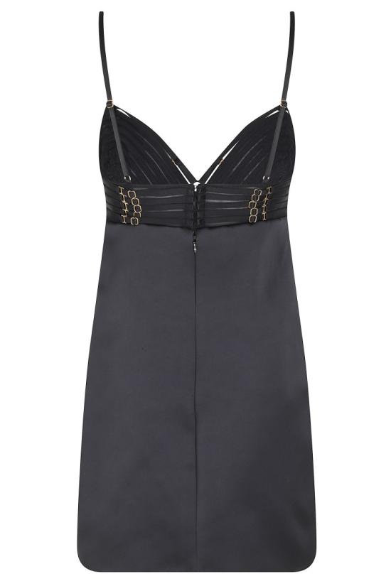 26SS 엘리자베타프랜치 원피스 AB95062E2 098 Black - ELISABETTA FRANCHI