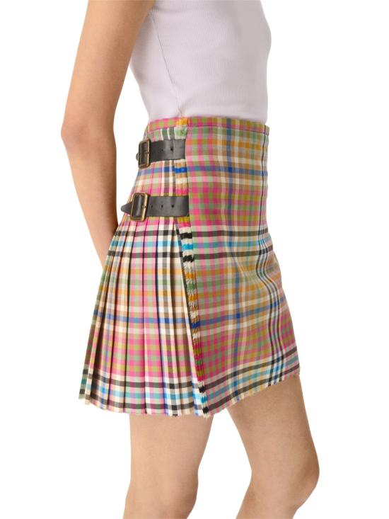 26SS 비비안웨스트우드 미디 스커트 1F020006W01CDO215 Multicolor - VIVIENNE WESTWOOD