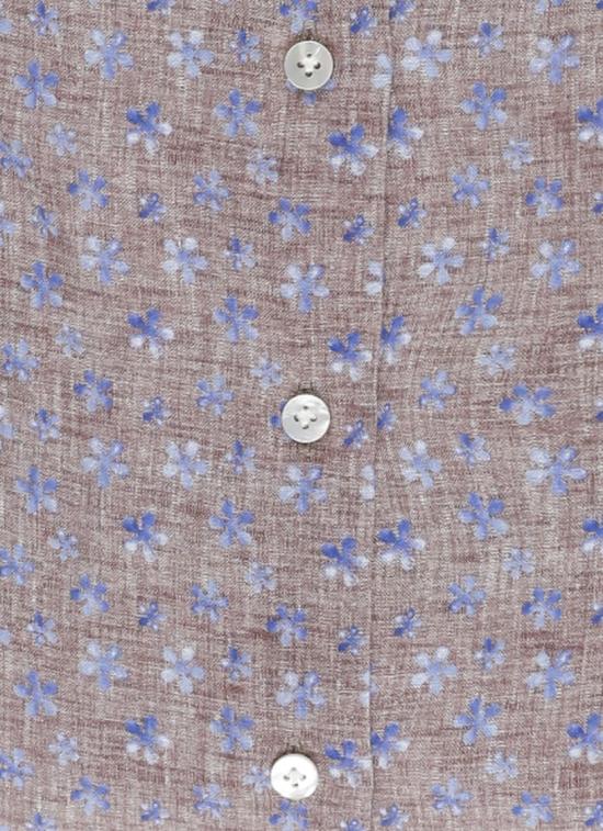 26SS 보리엘로 셔츠 22049 4MARECHIARO Brown - BORRIELLO