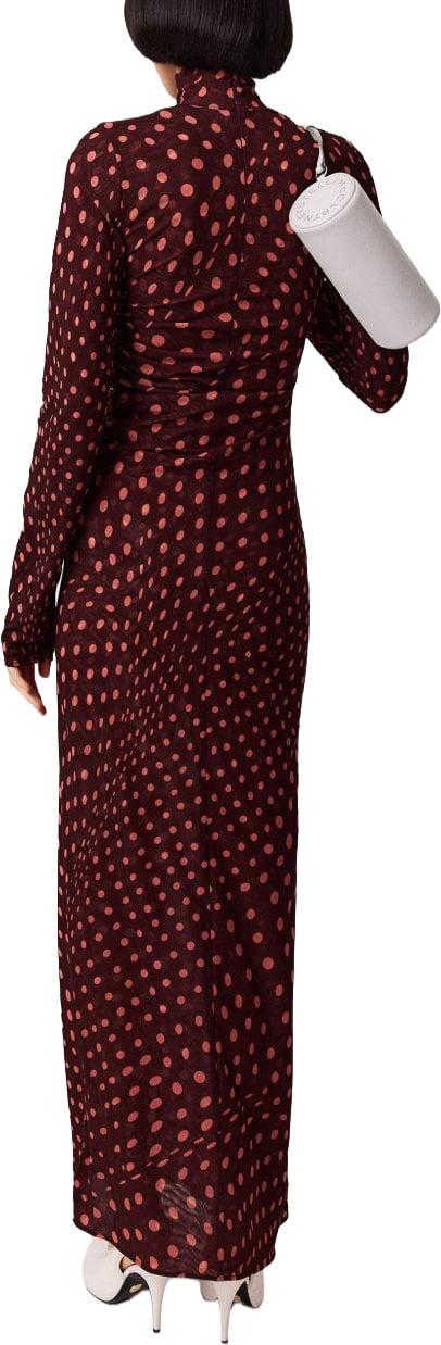 26FW 스텔라 맥카트니 롱 원피스 15848107376926 MAROON - STELLA MCCARTNEY