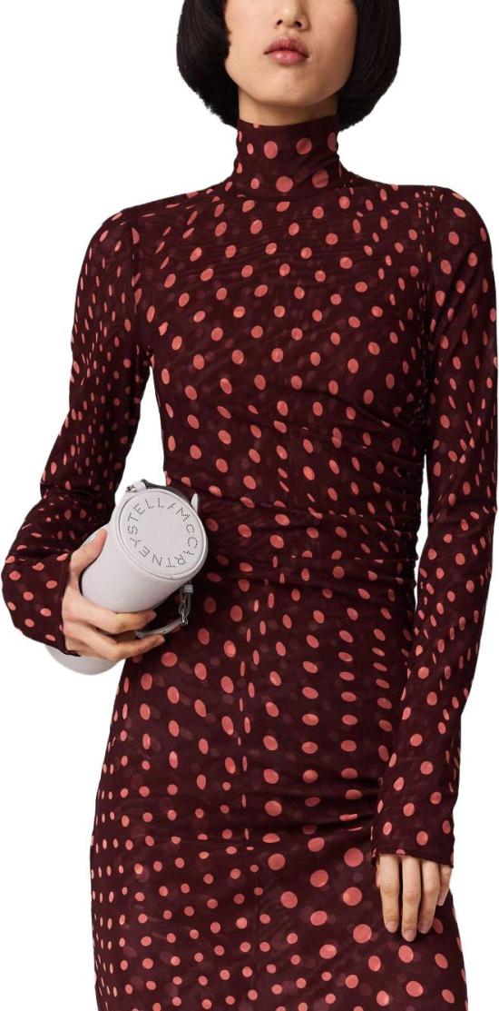 26FW 스텔라 맥카트니 롱 원피스 15848107376926 MAROON - STELLA MCCARTNEY