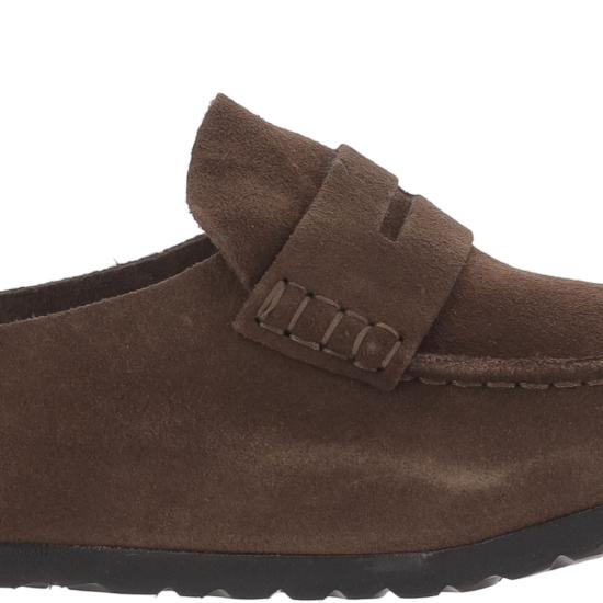 26FW 버켄스탁 네이플스 랩드 스웨이드 뮬 1031701CARAFE Brown - BIRKENSTOCK