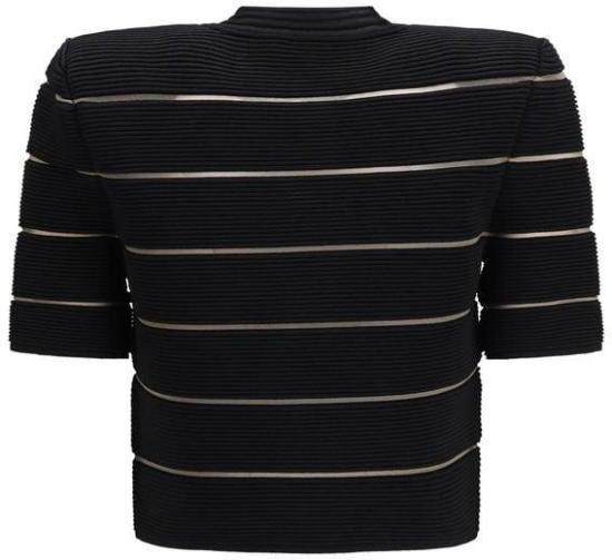  발망 니트웨어 10064188408094 BLACK - BALMAIN