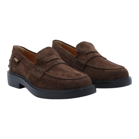 26FW 토즈 스웨이드 페니 로퍼 XXW20L0IP70RE0S611 Brown - TODS