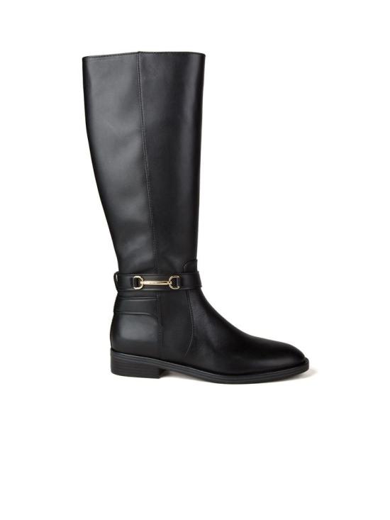  마이클 코어스 부츠 MASTER 49F5CRFB7L BLACK Michael Kors - MICHAEL KORS
