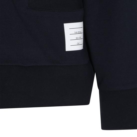 26FW 톰브라운 니트웨어 MJT582E00535415 Blue - THOM BROWNE