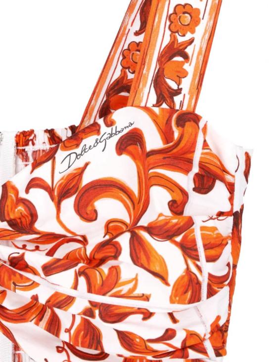 26FW 돌체앤가바나 탑 F7BW6T GDDRLS9000 Orange - DOLCE & GABBANA