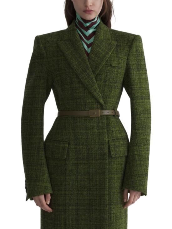 26FW 뮈글러 코트 26F1MA 02051036 5107 Green - MUGLER