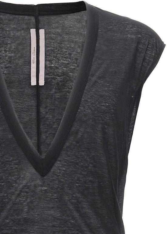  릭 오웬스 탑 15793377640734 BLACK - RICK OWENS