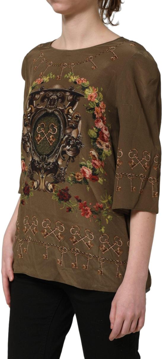 26FW 돌체앤가바나 탑 10119393313054 BROWN - DOLCE & GABBANA