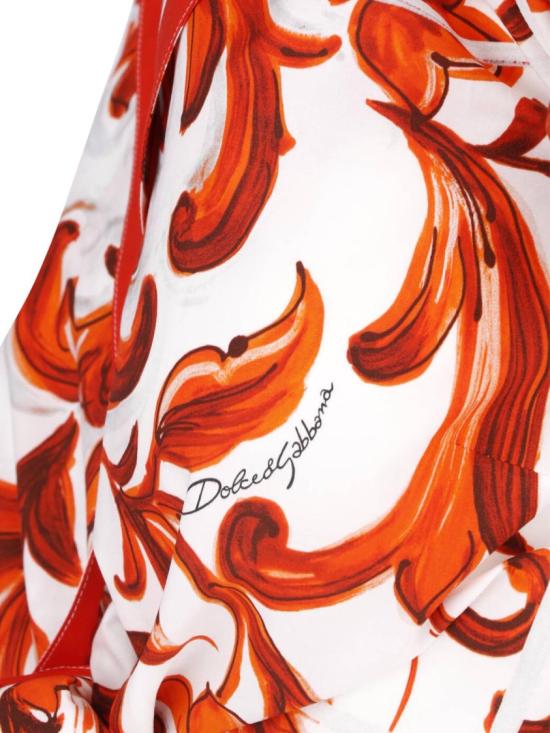 26FW 돌체앤가바나 탑 F5T66T GDDRDS9000 Orange - DOLCE & GABBANA