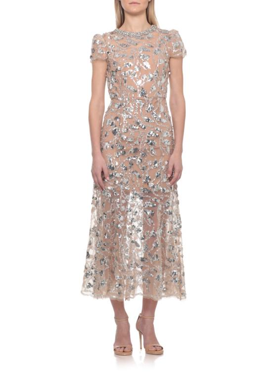 26FW 셀프 포트레이트 원피스 PF26129MSLSILVER SEQUIN EMBELLISHEDSILVER - SELF PORTRAIT