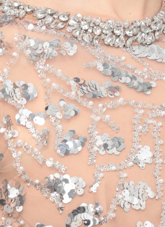 26FW 셀프 포트레이트 원피스 PF26129MSLSILVER SEQUIN EMBELLISHEDSILVER - SELF PORTRAIT