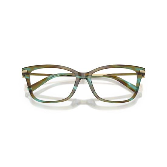 26SS 티파니앤코 안경 금속 다리가 있는 직사각형 아세테이트 안경 - TIFFANY & CO