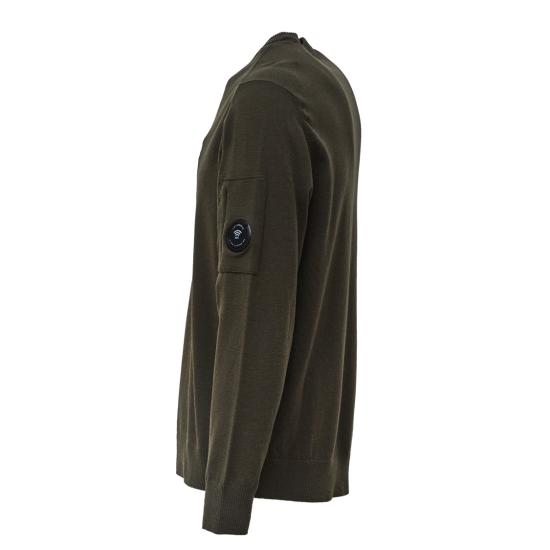 26FW 씨피 컴퍼니 니트웨어 21CMKN069A005528A Green - C.P. COMPANY