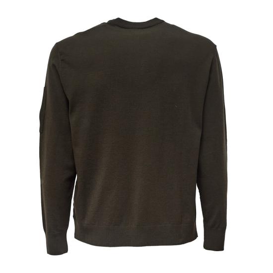 26FW 씨피 컴퍼니 니트웨어 21CMKN069A005528A Green - C.P. COMPANY